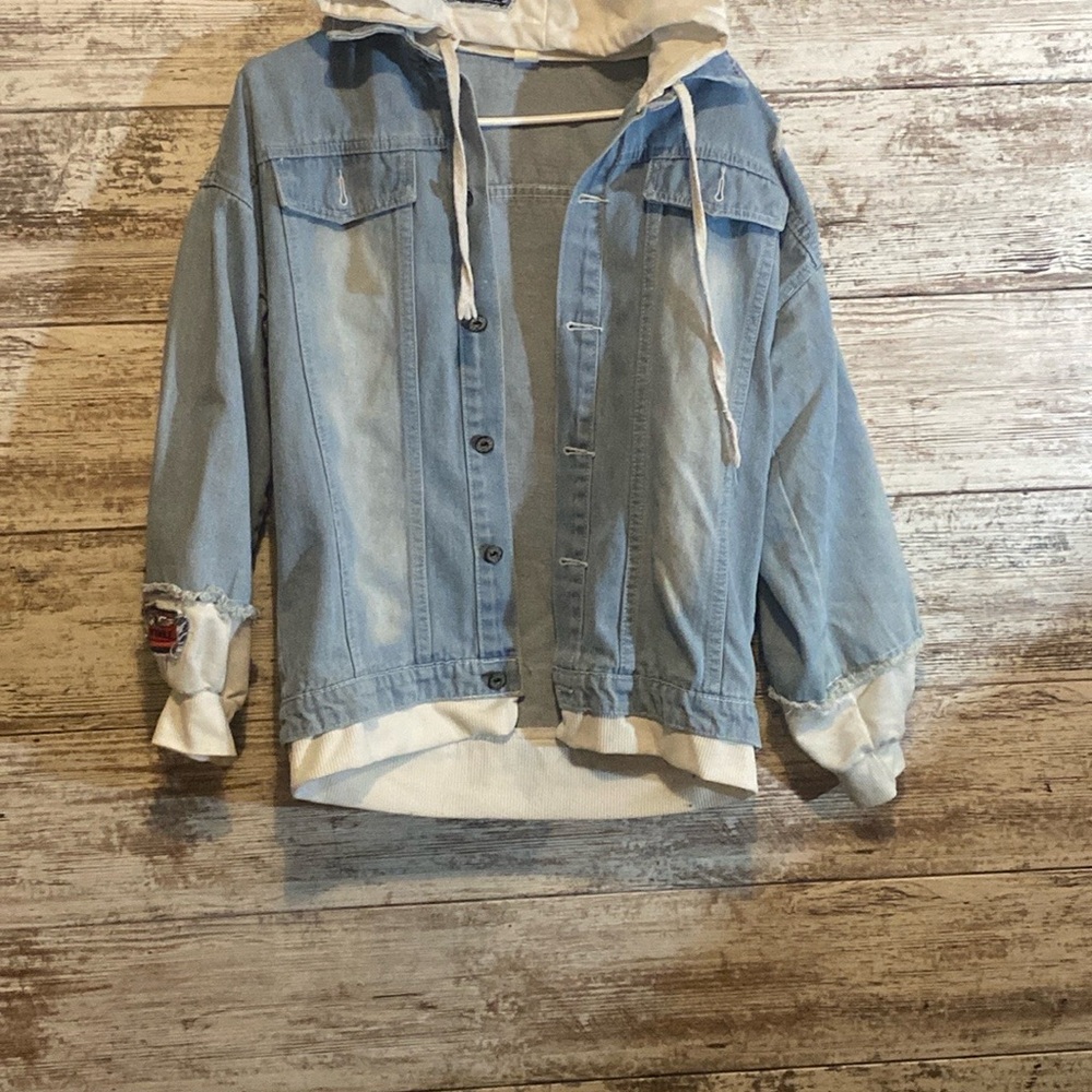 My Hero Academia Denim Hooded Jacket